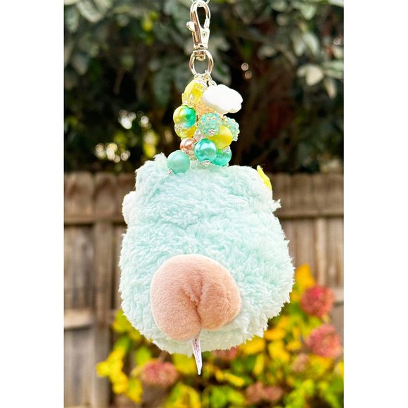 Chuken Mochi Shiba Inu Dog Plush Keychain Purse Bag Charm - Picture 5 of 6